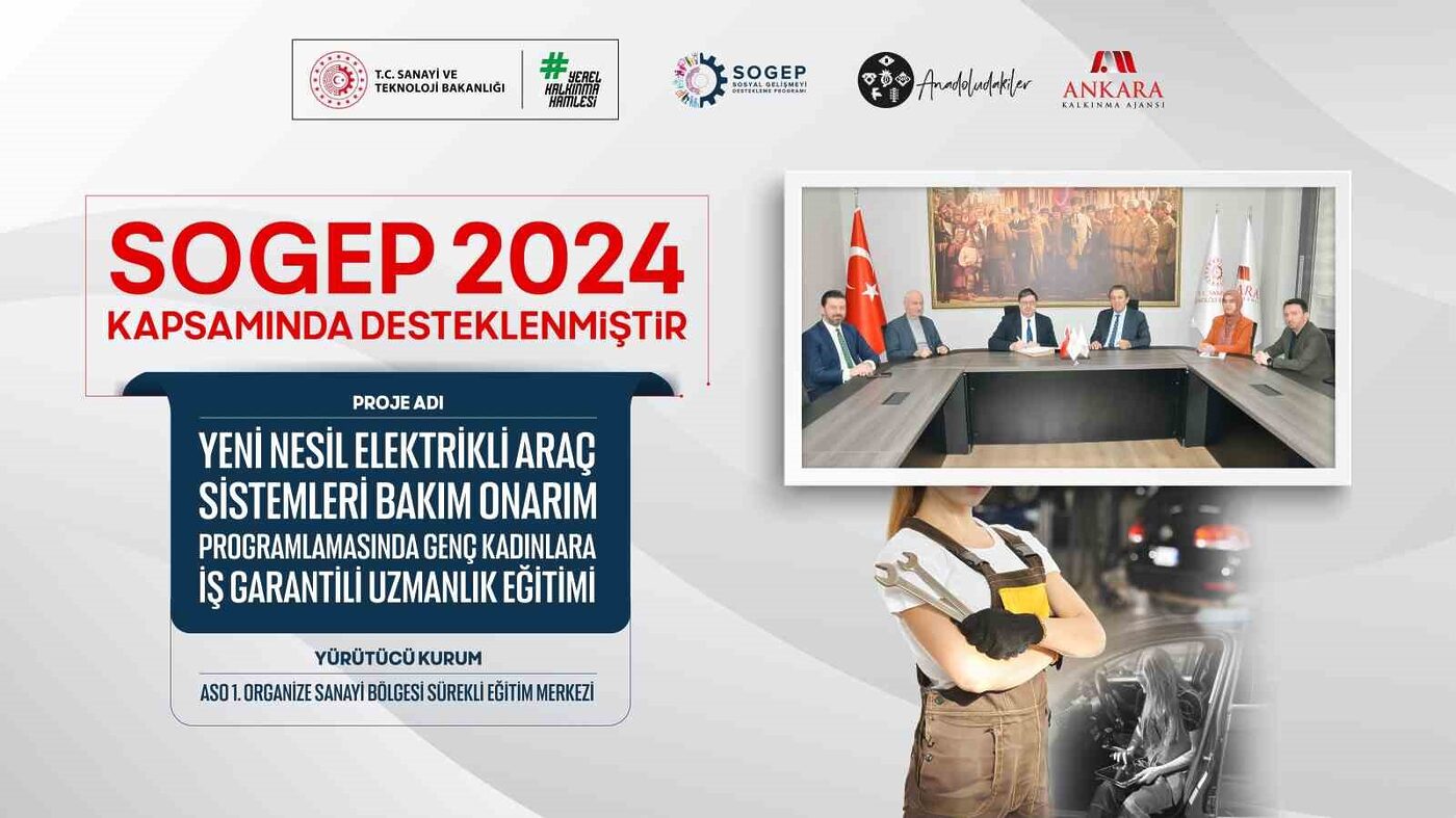 Ankara’da Sosyal Gelişmeyi Destekleme Programı (SOGEP) çerçevesinde beş önemli proje