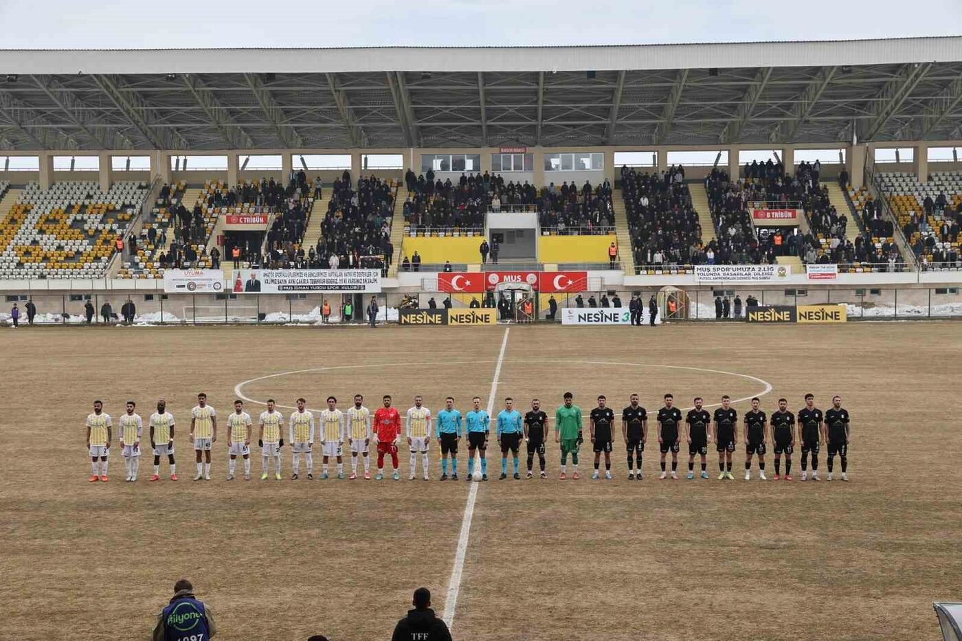 TFF 3. Lig 1. Grup’un 22. haftasında Muş Spor, sahasında