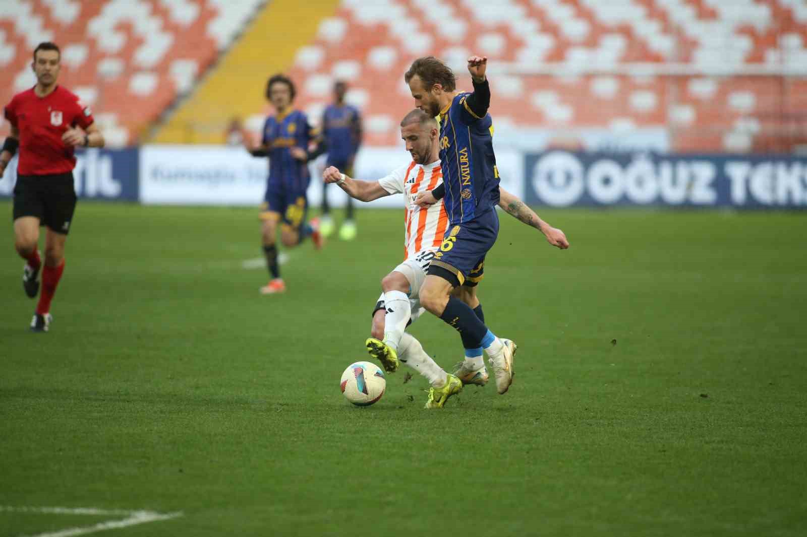 Trendyol 1. Lig’in 27. haftasında Adanaspor, evinde karşılaştığı Ankaragücü’nü 2-0