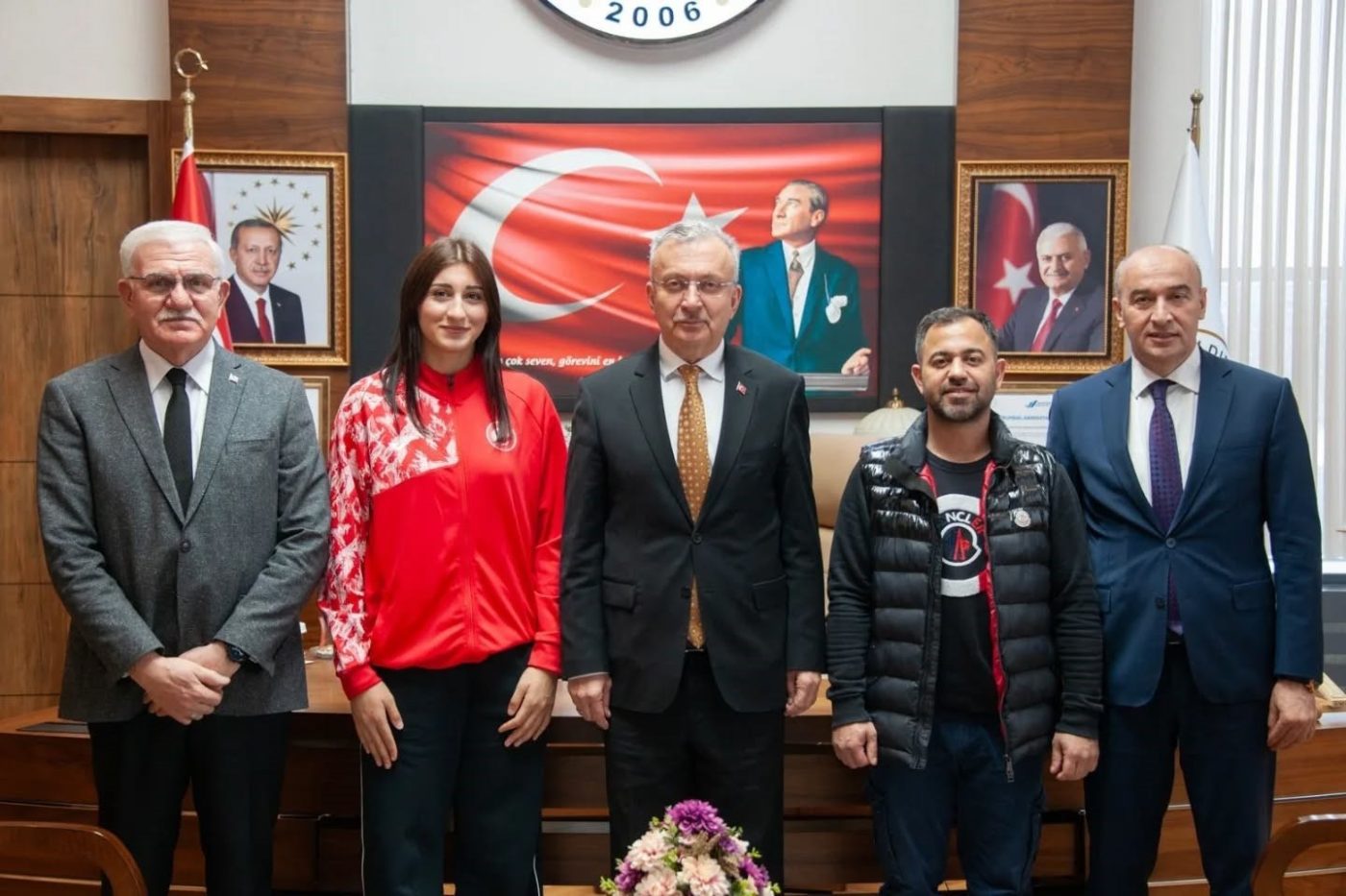 U23 Avrupa Güreş Şampiyonası’nda 76 kilogramda Avrupa şampiyonu olan Erzincan