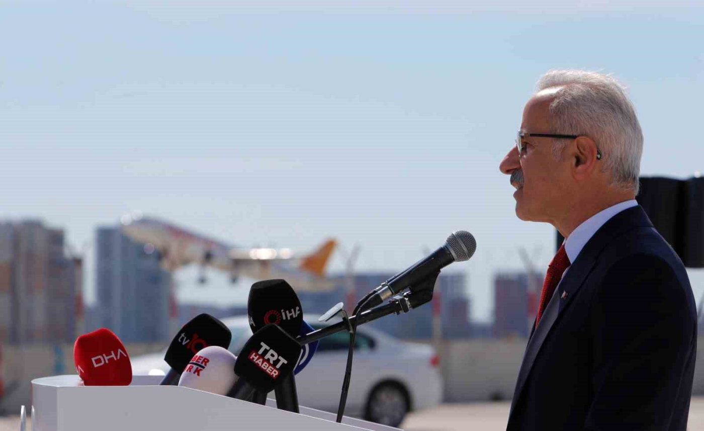 Ulaştırma ve Altyapı Bakanı Abdulkadir Uraloğlu, yarın Cumhurbaşkanı Recep Tayyip