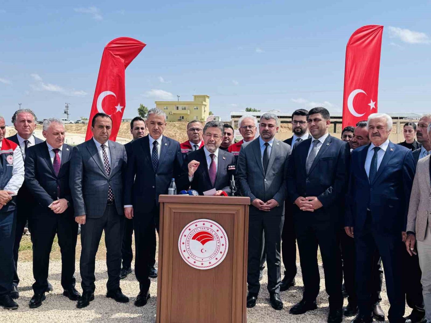 Tarım ve Orman Bakanı İbrahim Yumaklı, Mardin’de Tuz Çalısı Tesislerinde