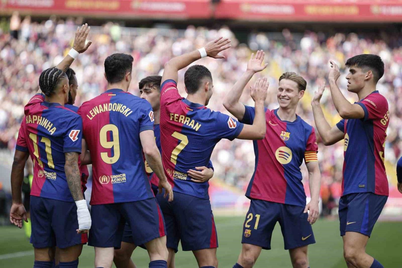 Barcelona La Liga’nın 32. haftasında sahasında mücadele ettiği Celta Vigo’ya