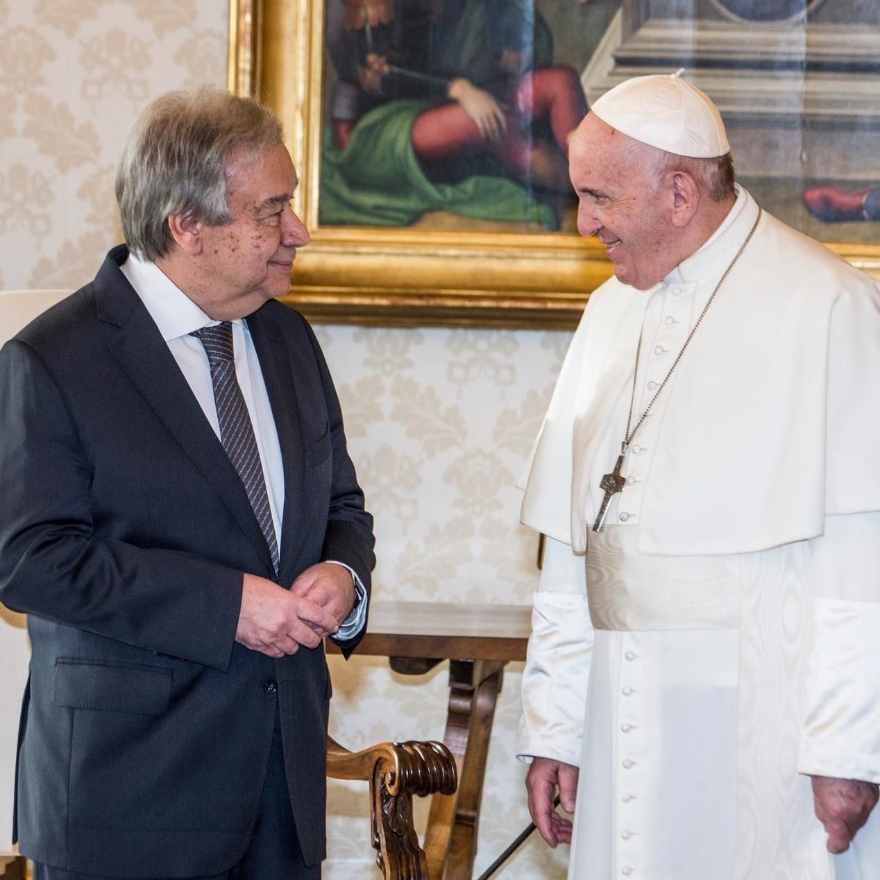 Birleşmiş Milletler (BM) Genel Sekreteri Antonio Guterres, Papa Francis’in vefatı