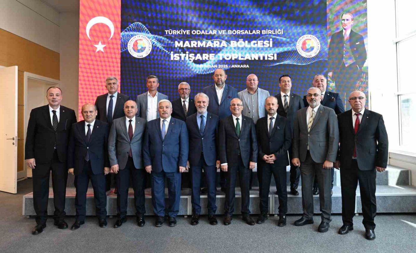 Türkiye Odalar ve Borsalar Birliği (TOBB) Marmara Bölgesi İstişare Toplantısı,