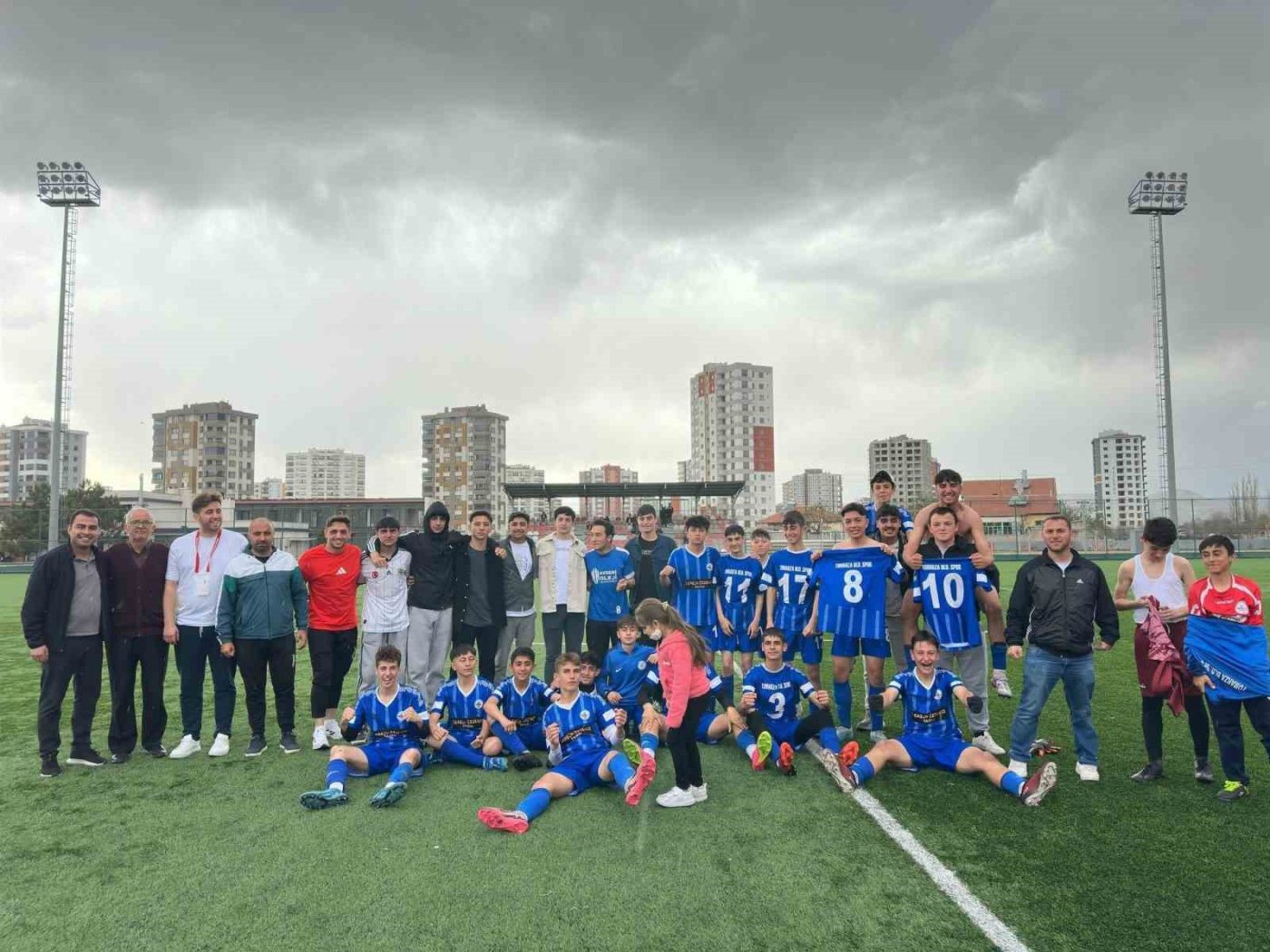 Kayseri U-15 Liginde Tomarza Belediyespor, rakibi İlbeyspor’u 1-0 mağlup ederek