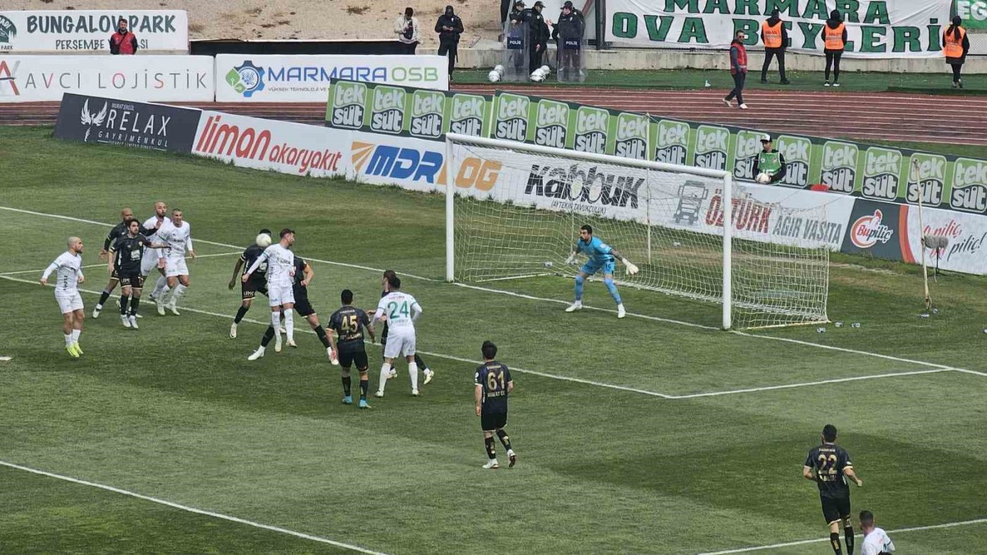Trendyol 1. Lig’in 34. haftasında Bandırmaspor, evinde Iğdır FK ile