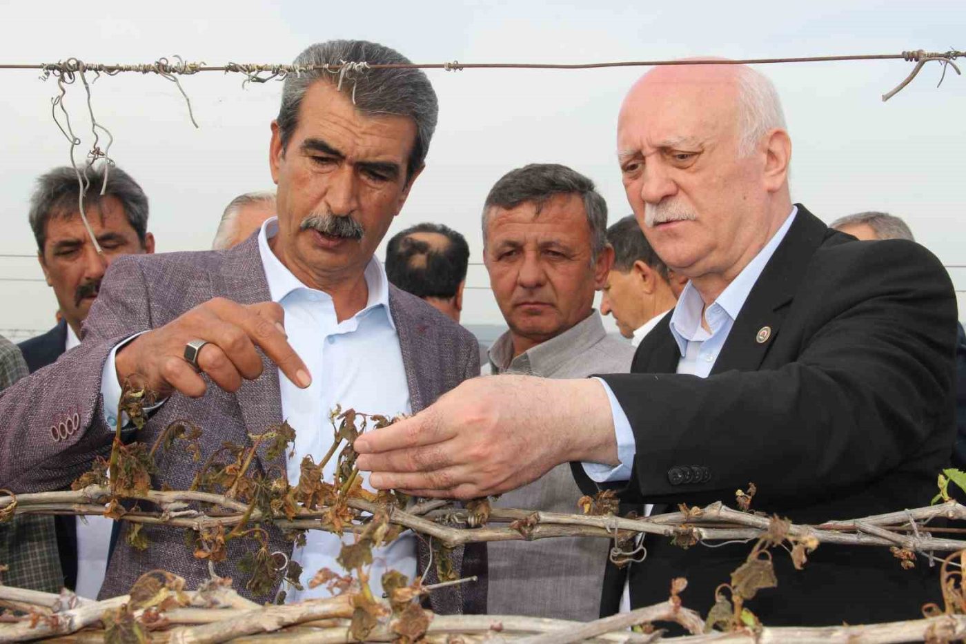 Türkiye Ziraat Odaları Birliği (TZOB) Genel Başkanı Şemsi Bayraktar, Manisa’da